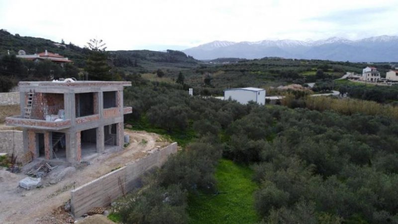 Kera bei Kalyves Kreta, Kera bei Kalyves: Villa mit Panoramablick aufs Meer, nur wenige Schritte vom Strand entfernt, zu verkaufen Haus kaufen